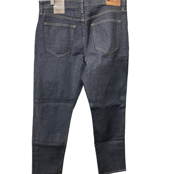 Michael Kors Grant Classic Fit Jeans 34x30 Dark Rinse NWT - Picture 1 of 6